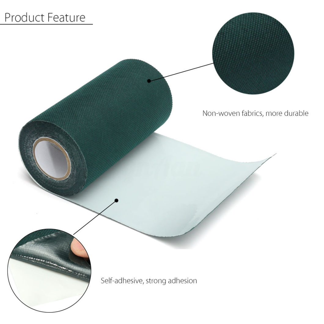 Eco Friendly Black PP Material Artificial Grass Seam Tape