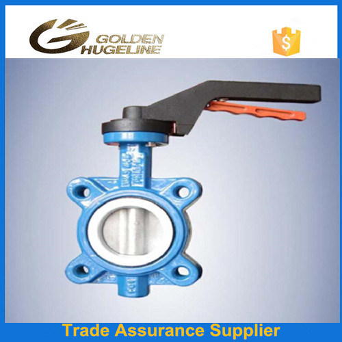 Cast Iron Center Line Wafer Butterfly Valve