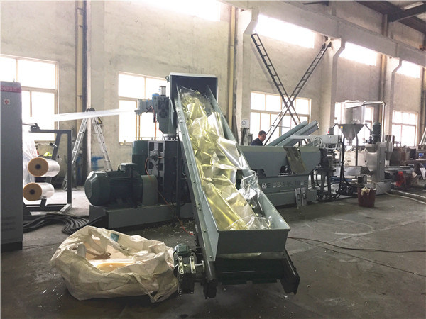 Plastic Recycling System for Post Consumer Waste Pelletizing with New Design