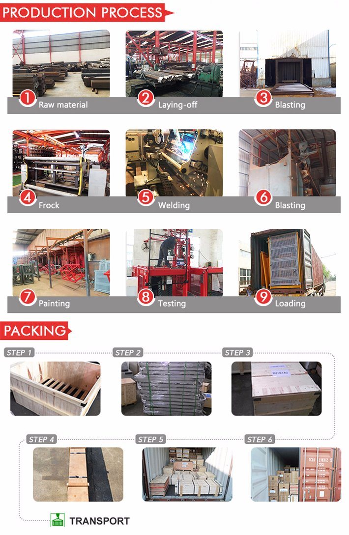 Hot Sell Construction Hoist Reduction Reducer (Gear Box Hoist Reducer)