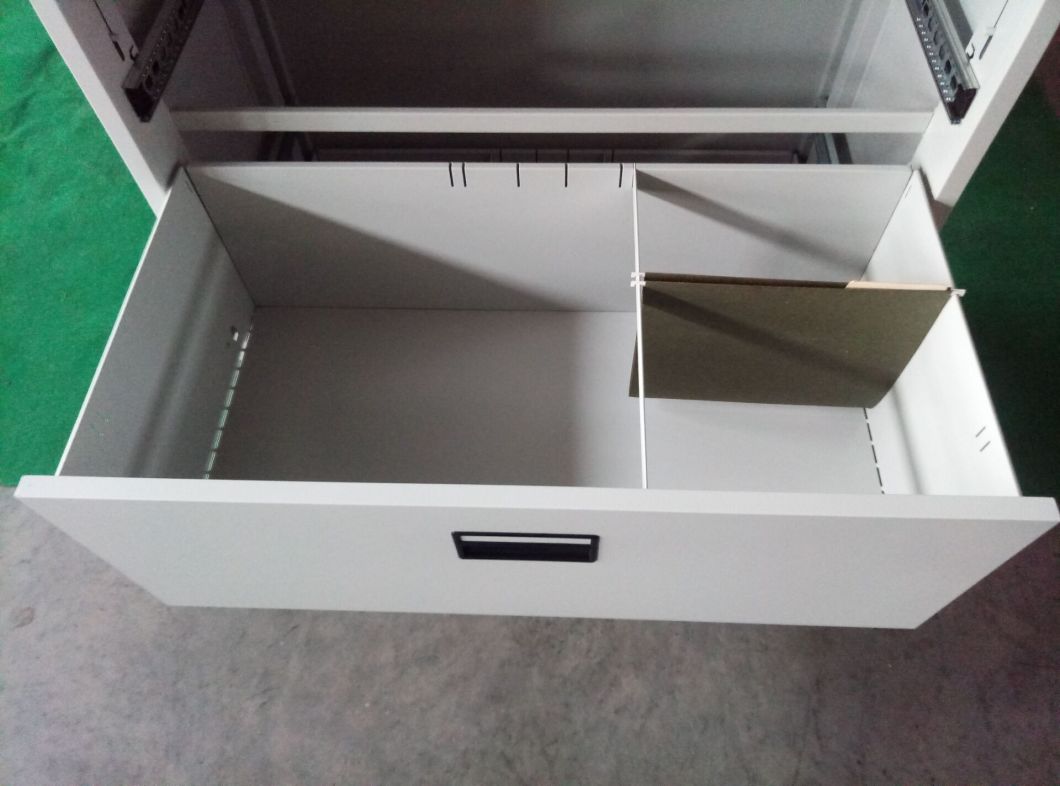 Customized Size 3 Drawer Metal Full-Suspension Lateral Legal or Latter Steel File Cabinet