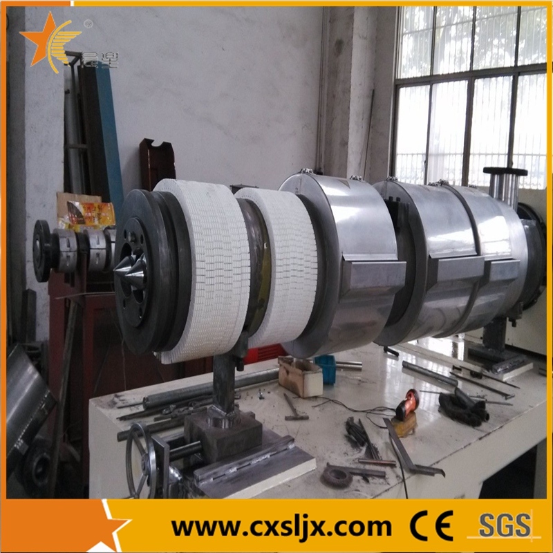 Conical Twin Screw Plastic Extruder for PVC Pipe/Profile