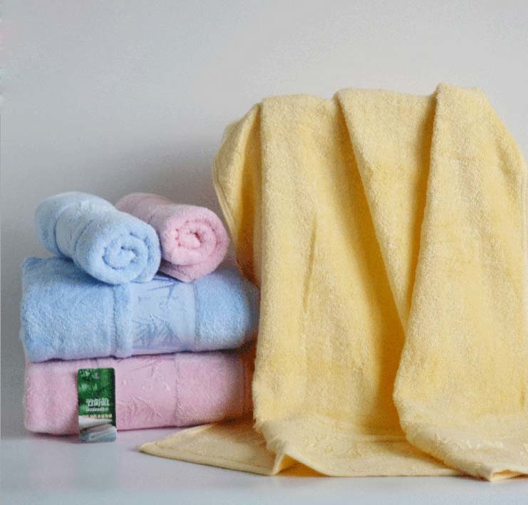 Hot Selling Solid Color Plain Weaving Bath Towels for Bath