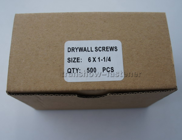 Black Phosphated Drywall Screws Gypsum Screws