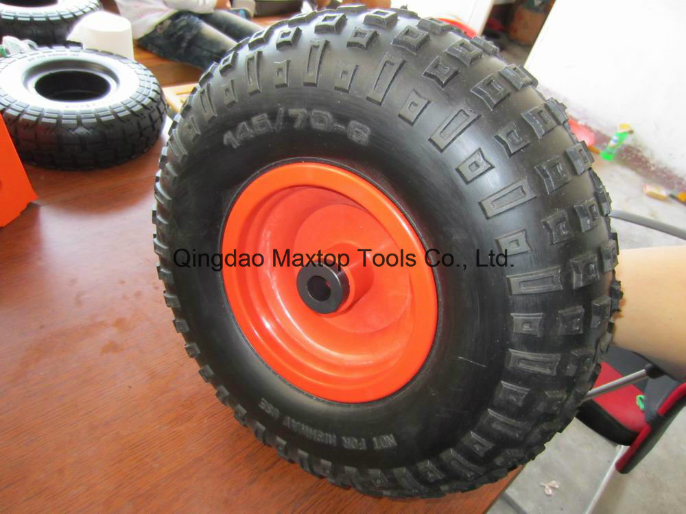 Tgum 300-4 PU Foam Hand Heavy Duty Trolley Wheels