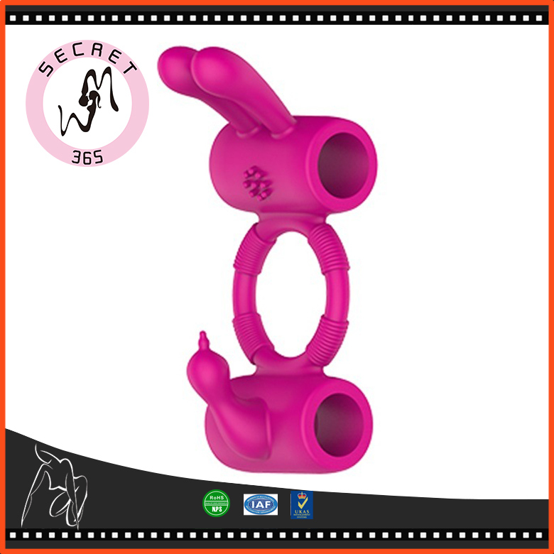 7speed Vibrating Cock Ring Penis Ring Vibrator Sex Toys for Men and Women 099-06088