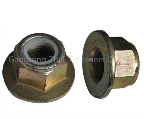 Nylon Lock Nuts with Flange Head (DIN6923)