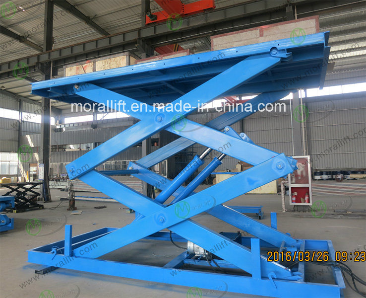 Hydraulic Scissor Car Lifting Equipment with CE fro Sale