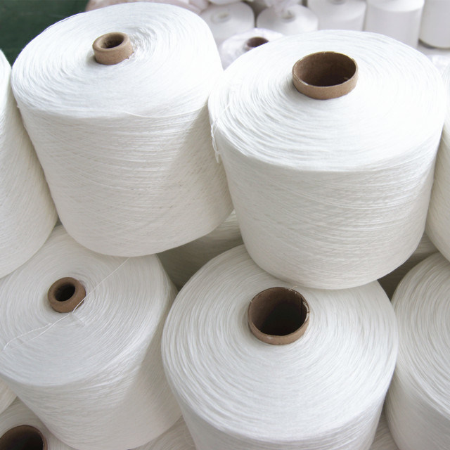 Polyester Cotton Blended Yarn for Woven Fabric Tc80/20 65/35 45s 32s