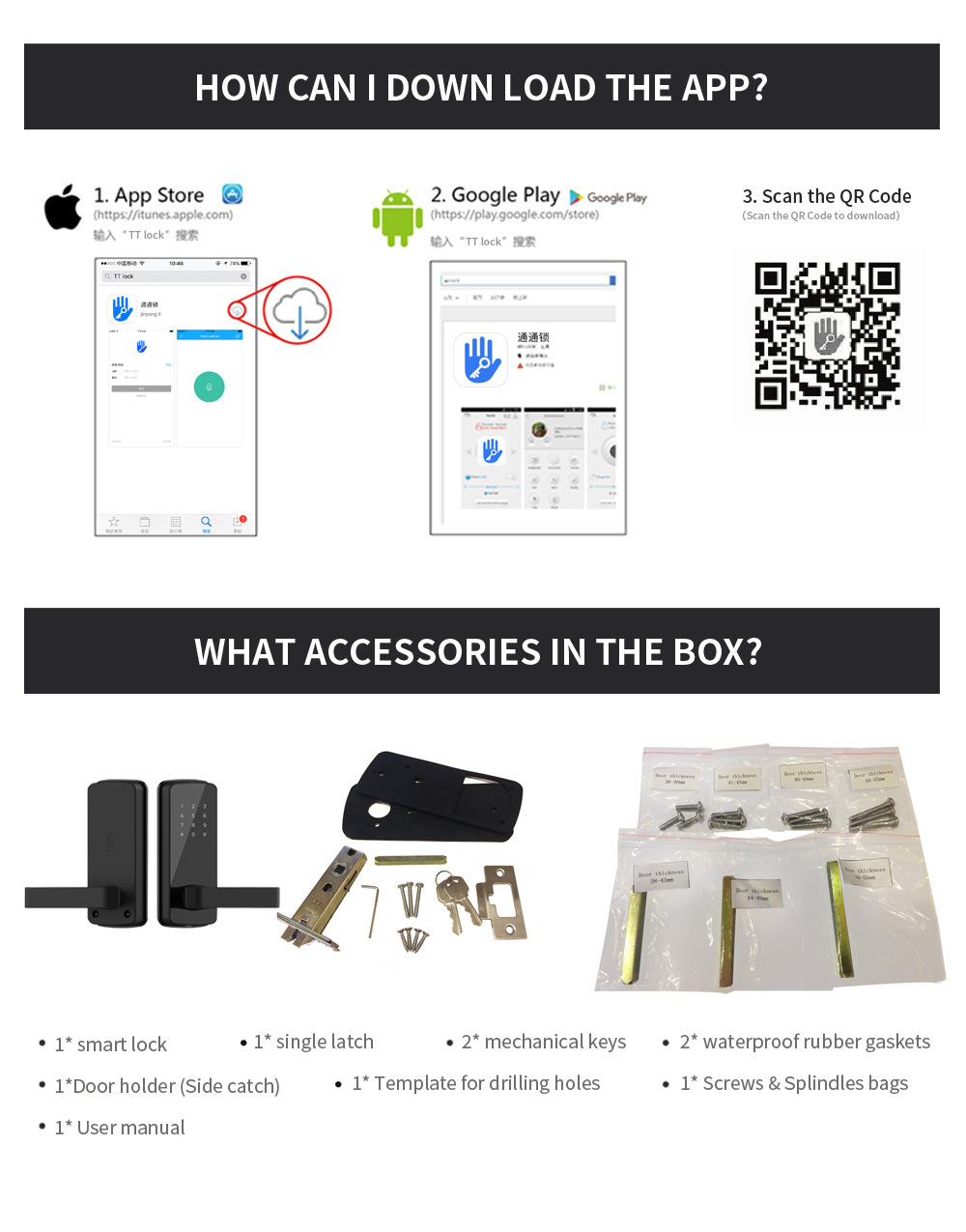 OEM Korea Style Advanced Security Bluetooth Access Control Locks Keyless Digital Smart Door Lock