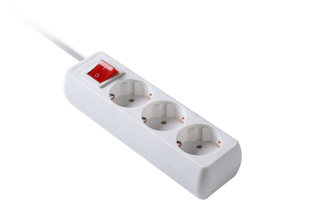 Multiple Extended Socket Smart Switch Surge Protector Power Strip (REF3W)