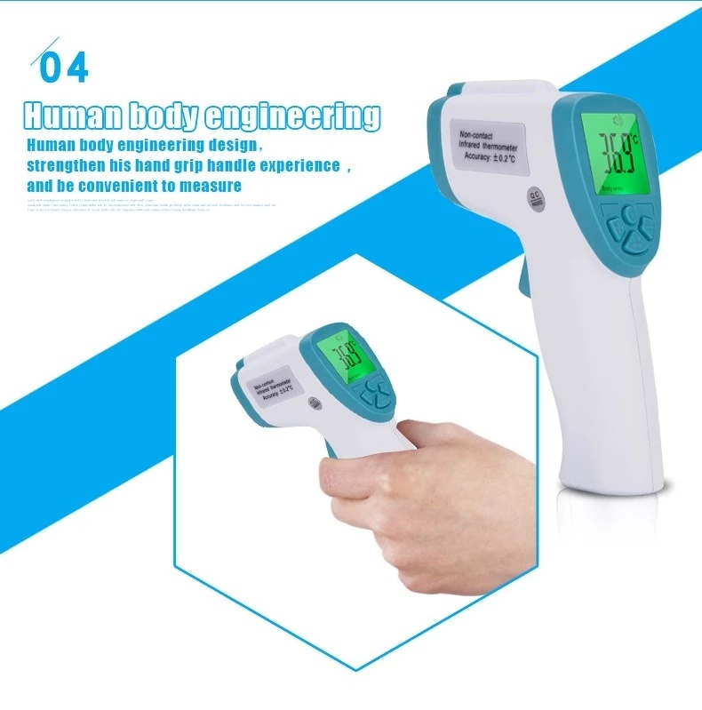 Digital Non Contact Infrared Forehead Ear Thermometer