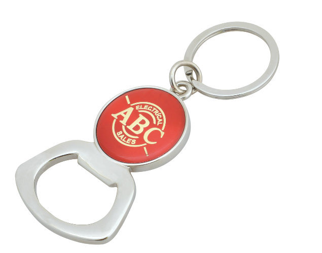 Plastic Badge Reel Keychain with Logos (GZHY-KA-024)