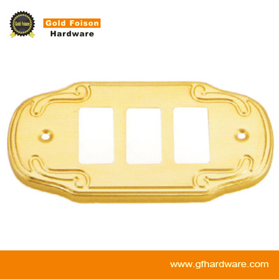 Modern Style Switch Power Cover for Furniture Hardware (163-3 GP/SN)
