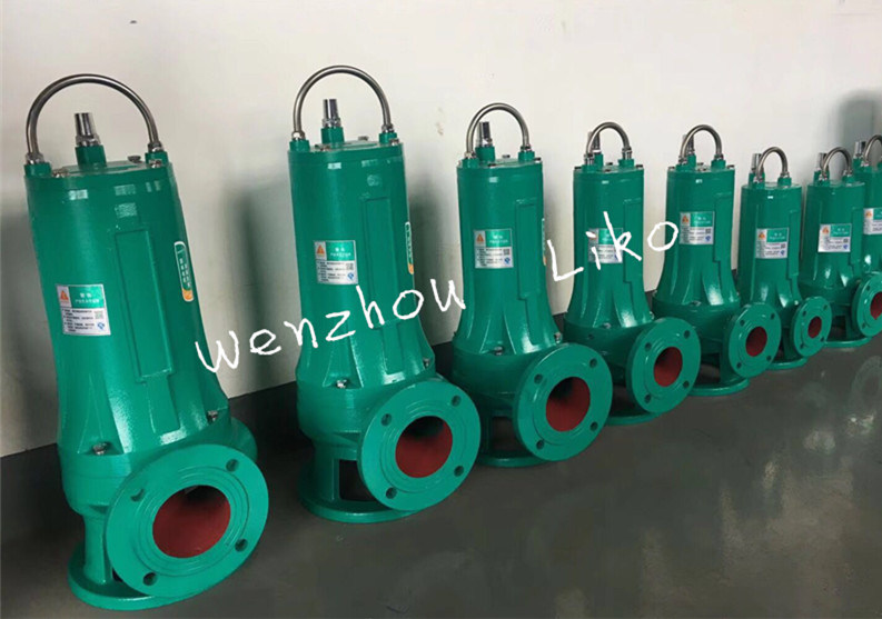 Heavy Duty Industrial Inline Sewage Pump Non-Clog Sewage Submersible Pump