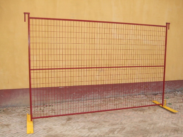 PVC Coated Popular Used Temporary Fence for Canada Market