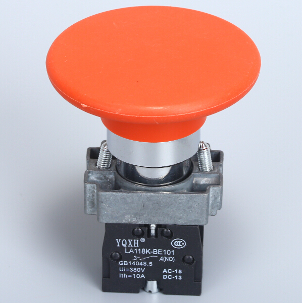 La118kbm6 (xb2) Mushroom Metal Type Pushbutton Switchgear