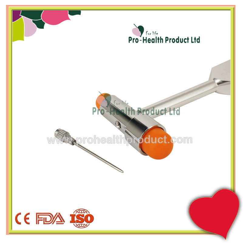 2 In 1 256Hz Tuning Fork Set With Reflex Hammer