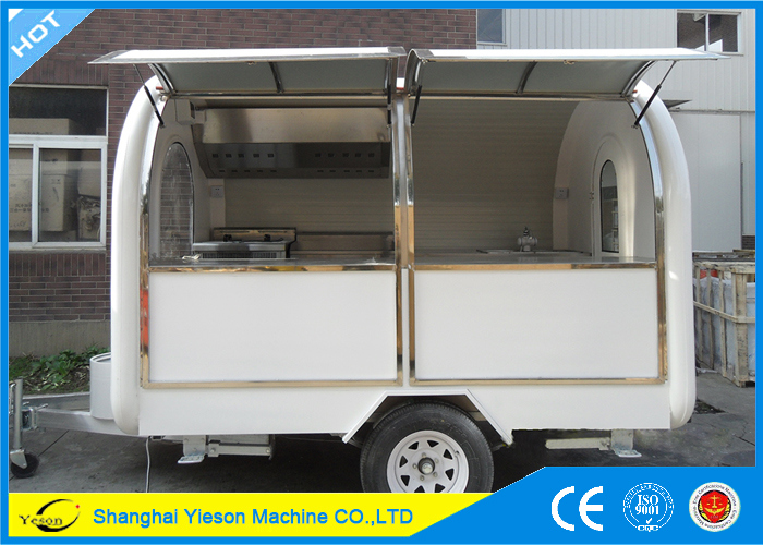 Ys-Fb200b Hot Dog Cart Food Trailer