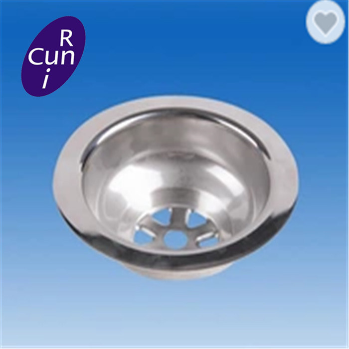 Stainless Steel Basin Strainer Bathtub Kitchen Overflow Drainer