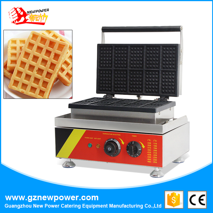 Commercial Coffee Shop Waffle Maker with Ce