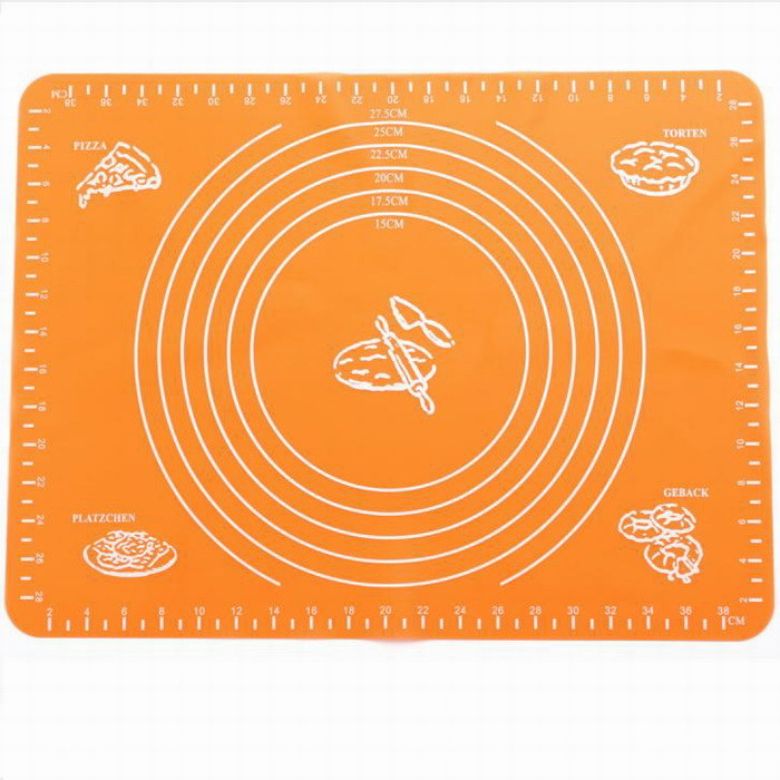 Wholesale Non-Stick Measurements Printed Baking Silicone Pastry Rolling Mat