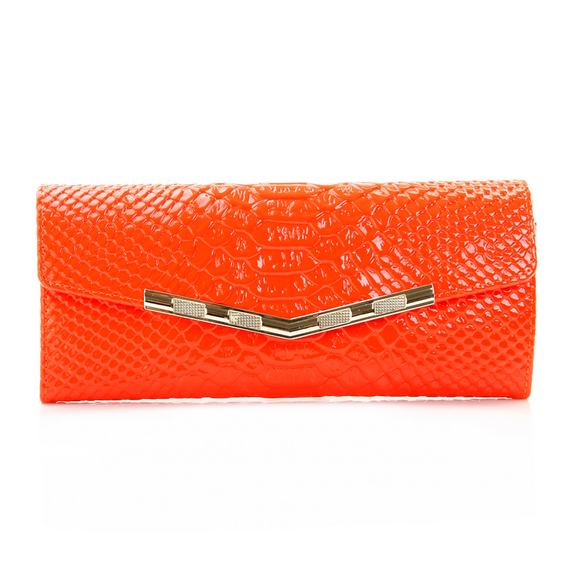 Patent Leather Wallet Fashion Evening Bag