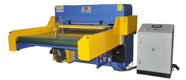 High Speed Automatic Conveyor Belt Cutting Machine (HG-B80T)