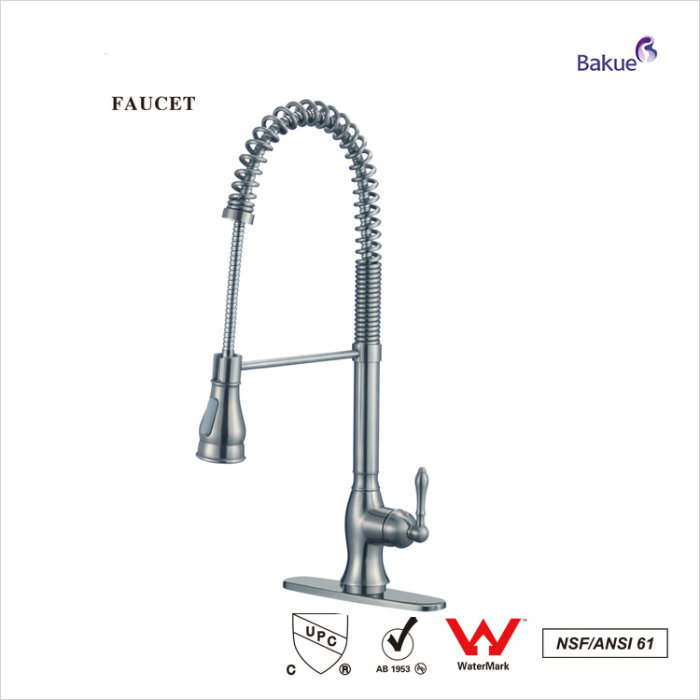 Modern Bathroom Accessories Pull Down Kitchen Faucet with Certification