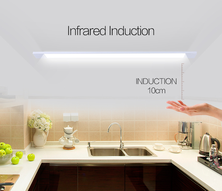 Hand Wave Activated Sensing LED Lighting Induction LED Cabinet Light LED Kitchen Lamp