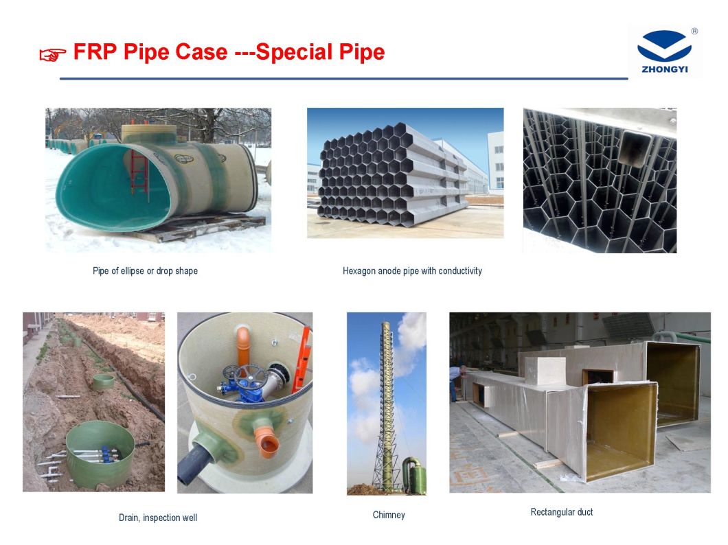 GRP Fittings Pipe Fittings Tube Fittings FRP Tee