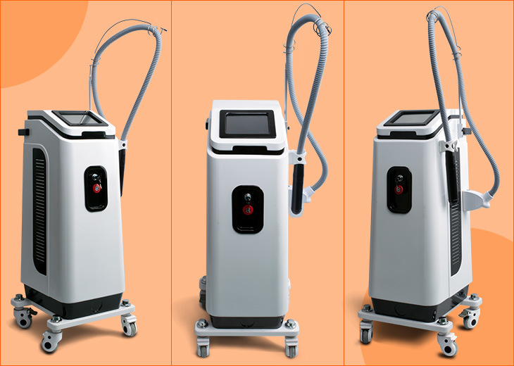 Advancec Q Switched ND YAG Laser Tattoo Removal for Skin Rejuvenation Solon Machine