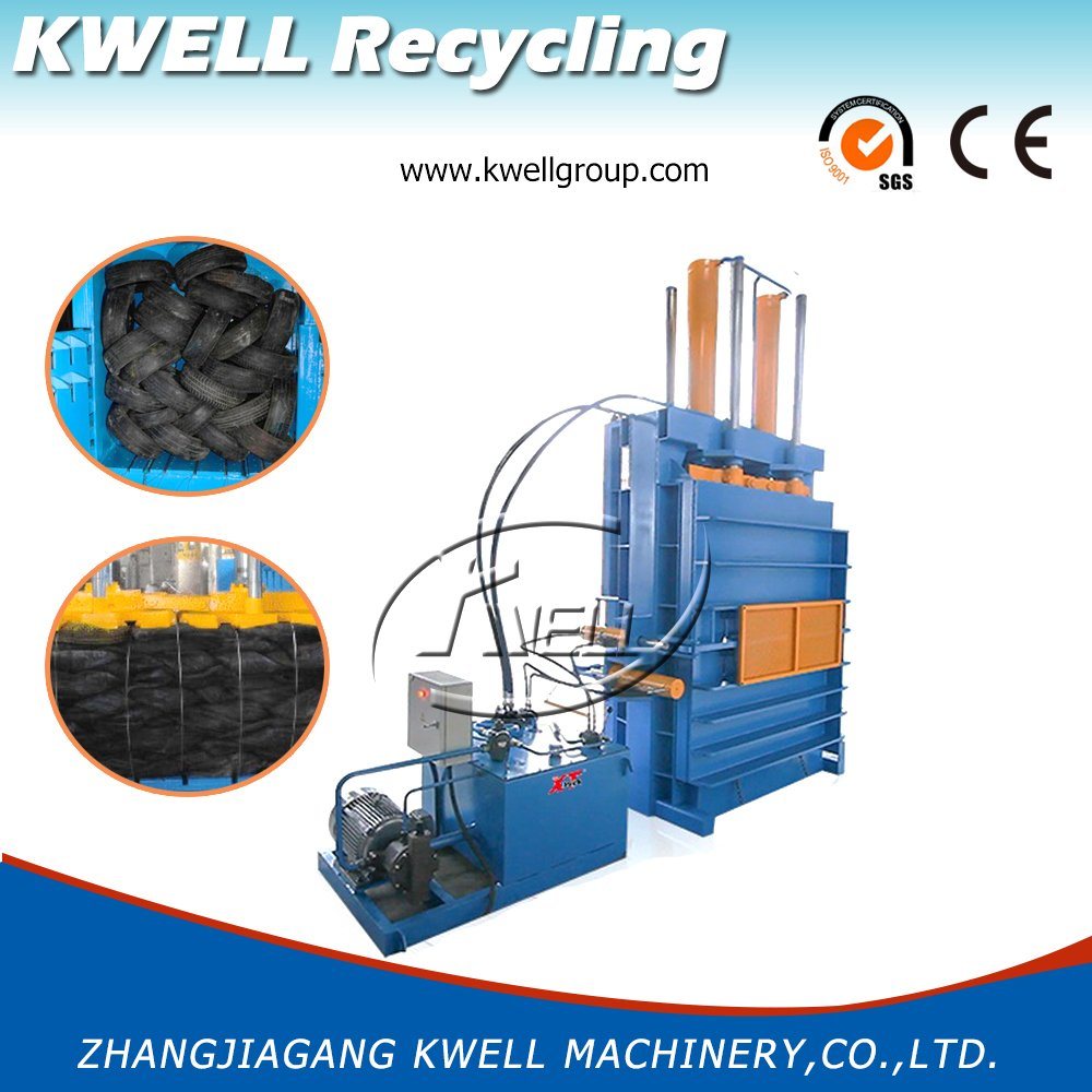 Hydraulic Driven Tire Baler/Tyre/Rubber Products Press Machine