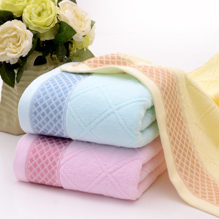 Towels-Bg70140 Cotton Jacquard Terry Bath Towels