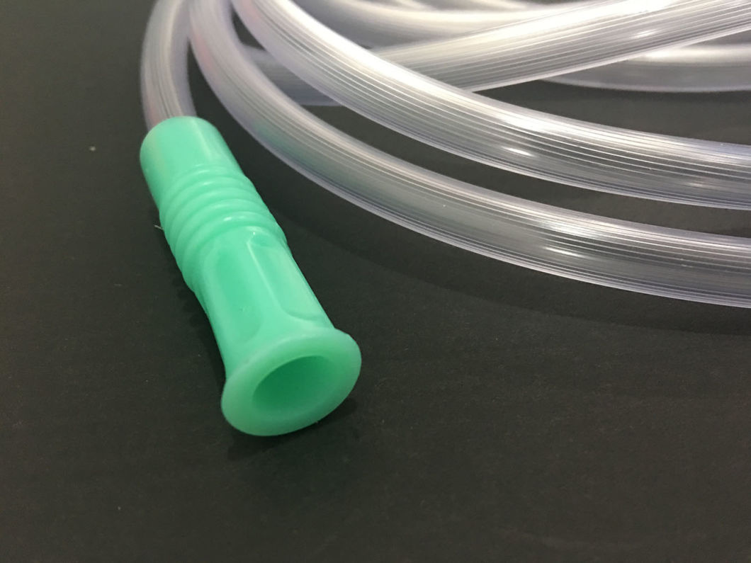 Sterilized Connecting Suction Tube with K-Resin Yankauer Handle