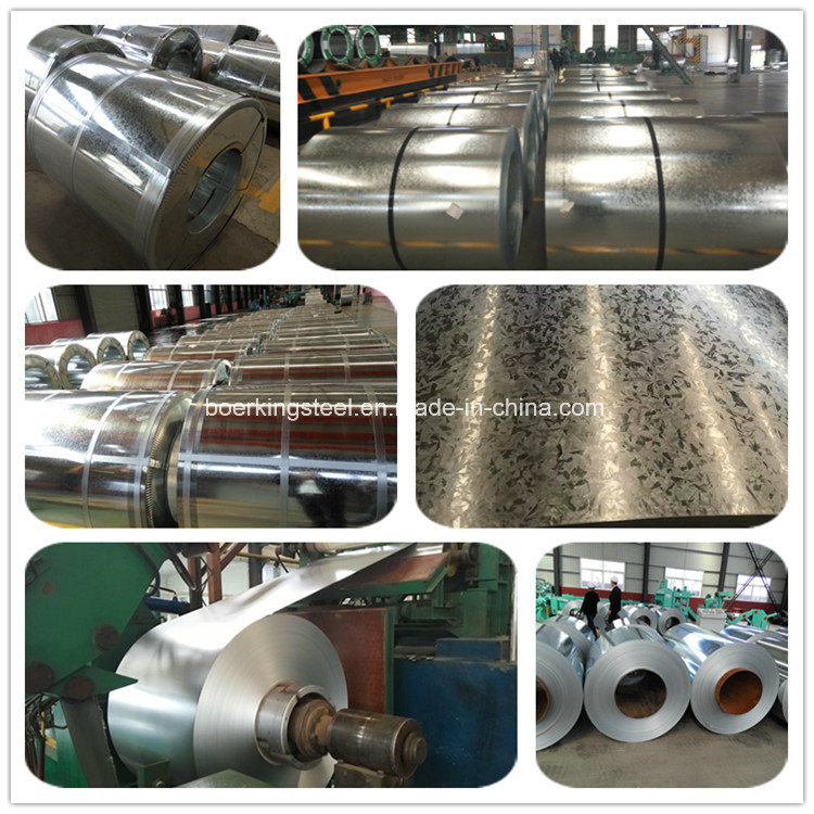 Factory Dx51d Z30-Z60 0.15mm-2.0mm Galvanized Gi Steel Coil Strip (SGCC, PPGI, ASTM A653)