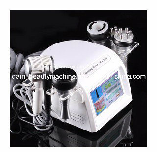 Portable RF Cavitation Vacuum Slimming Machine for Whole Body Weight Loss and Skin Tightening Have Hot and Cold Hammer for Face Care