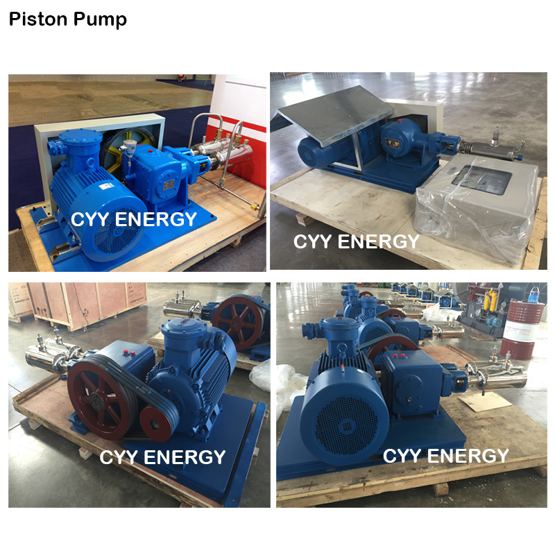 Cyyp 71 Uninterrupted Service Large Flow and High Pressure LNG Liquid Oxygen Nitrogen Argon Multiseriate Piston Pump