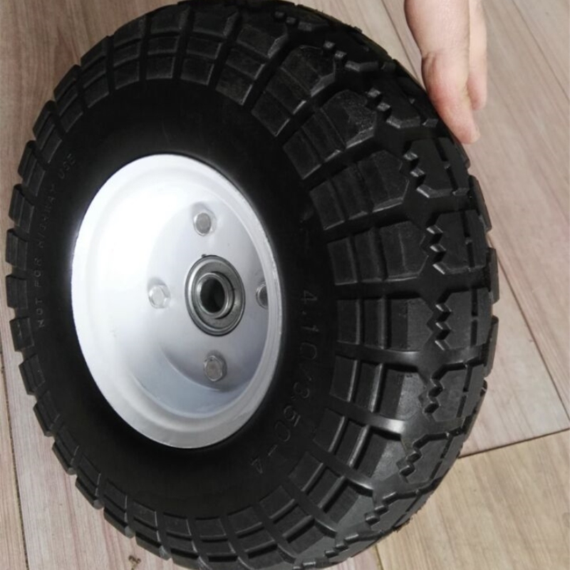 3.25-8 Rubber Foam Solid Tire for Wheelbarrow