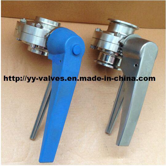 Sanitary Stainless Steel Butterfly Valve (100101)