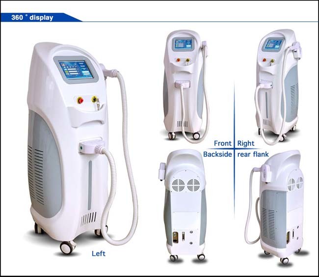 USA Bars 808nm Diode Laser Hair Removal IPL Shr Painless Depilation Beauty Machine