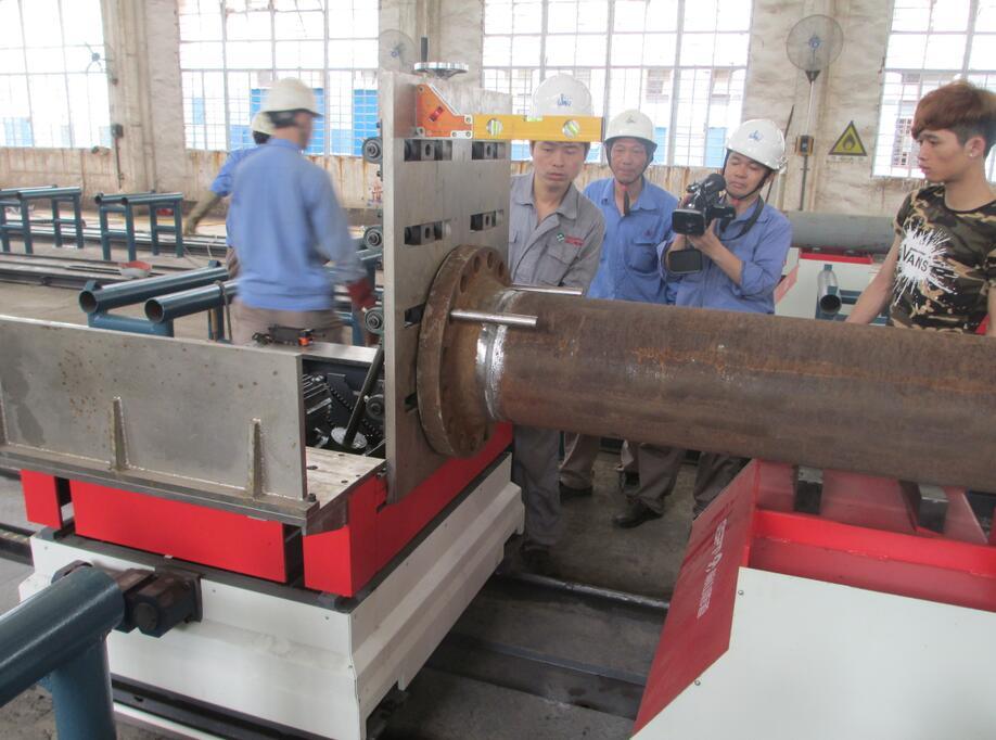 Pipe Prefabrication Fitting up Platform Trolley