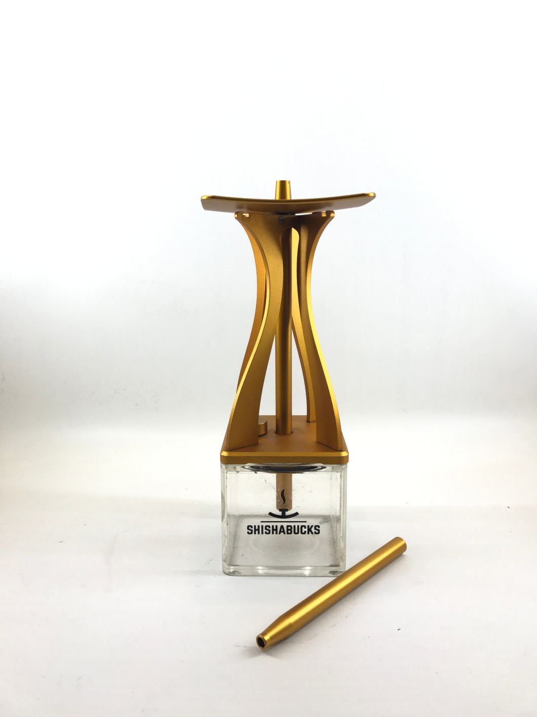 Shishabucks Style Top Quality Nargile Smoking Pipe Shisha Hookah Aluminum Acrylic Shisha Pipe