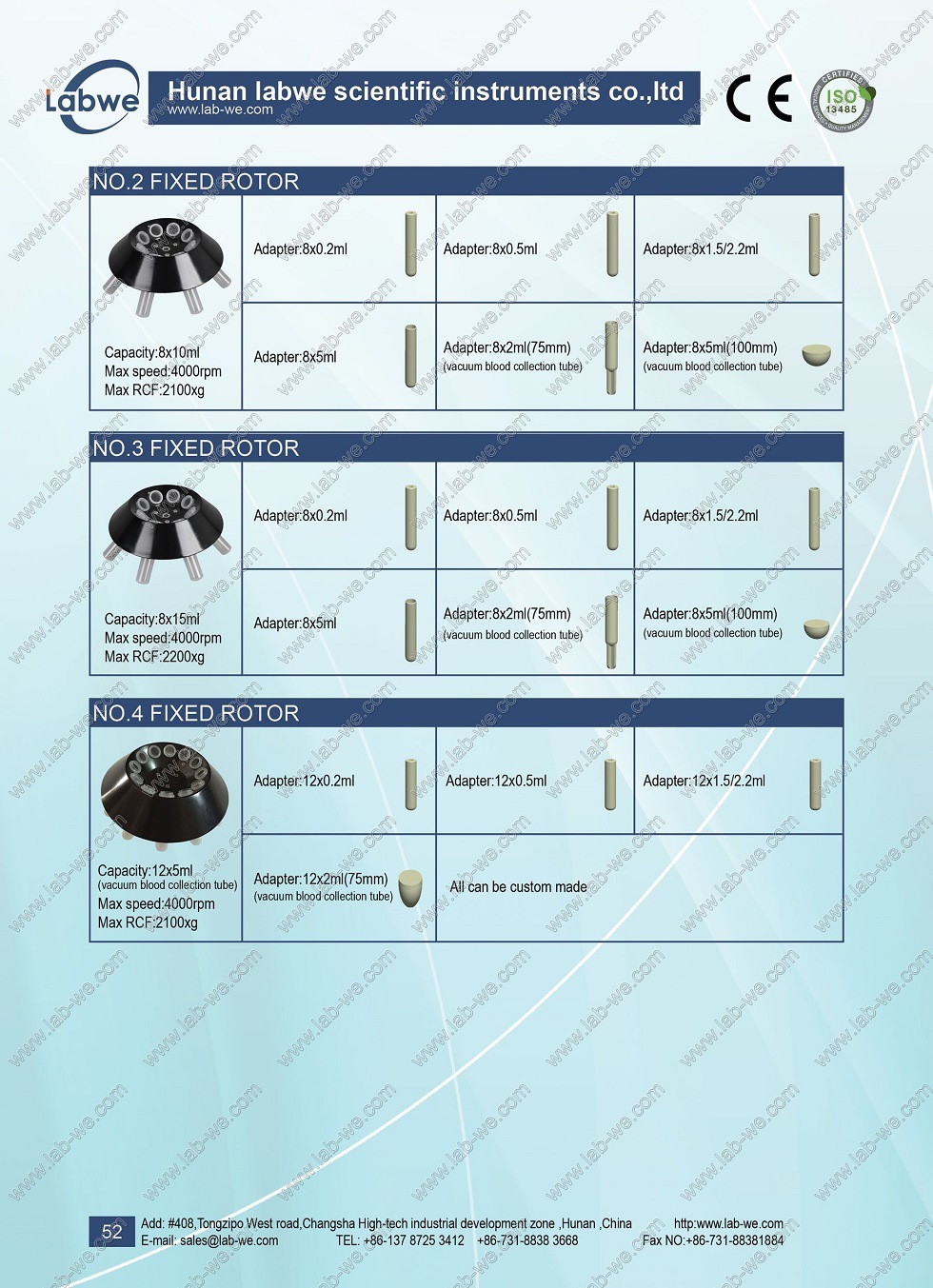 Factory Direct Supply Promotional Centrifuge with ISO Standard