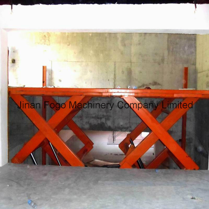 Heavy Duty Stationary Scissor Lift / Construction Machinery