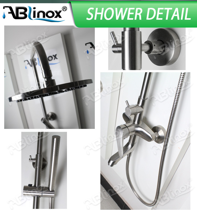 Ablinox Stainless Steel Luxury Hand Held Shower