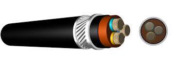Medium Voltage Power Cable 15kv 3 Core Swa