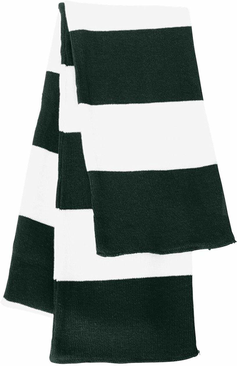BSCI Audit Sample Striped Winter Warm Knitted 100% Acrylic Scarf