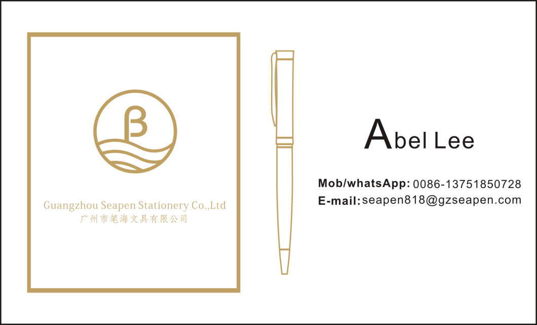 Luxury Fountain Pen with Custom Logo for Business