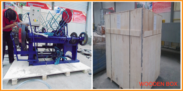 Fully Automatic Barbed Wire Making Machine